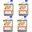 Bio-Zyme Industrial Enzyme Based Cleaner, Deodoriser & Degreaser, Non-Toxic & Biodegradable 5L 4 Bottles